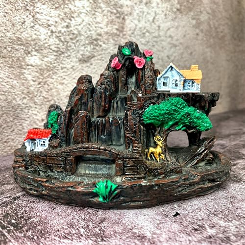 Incense Holder Resin Reflux Fairy Mountain Incense Burner L98538