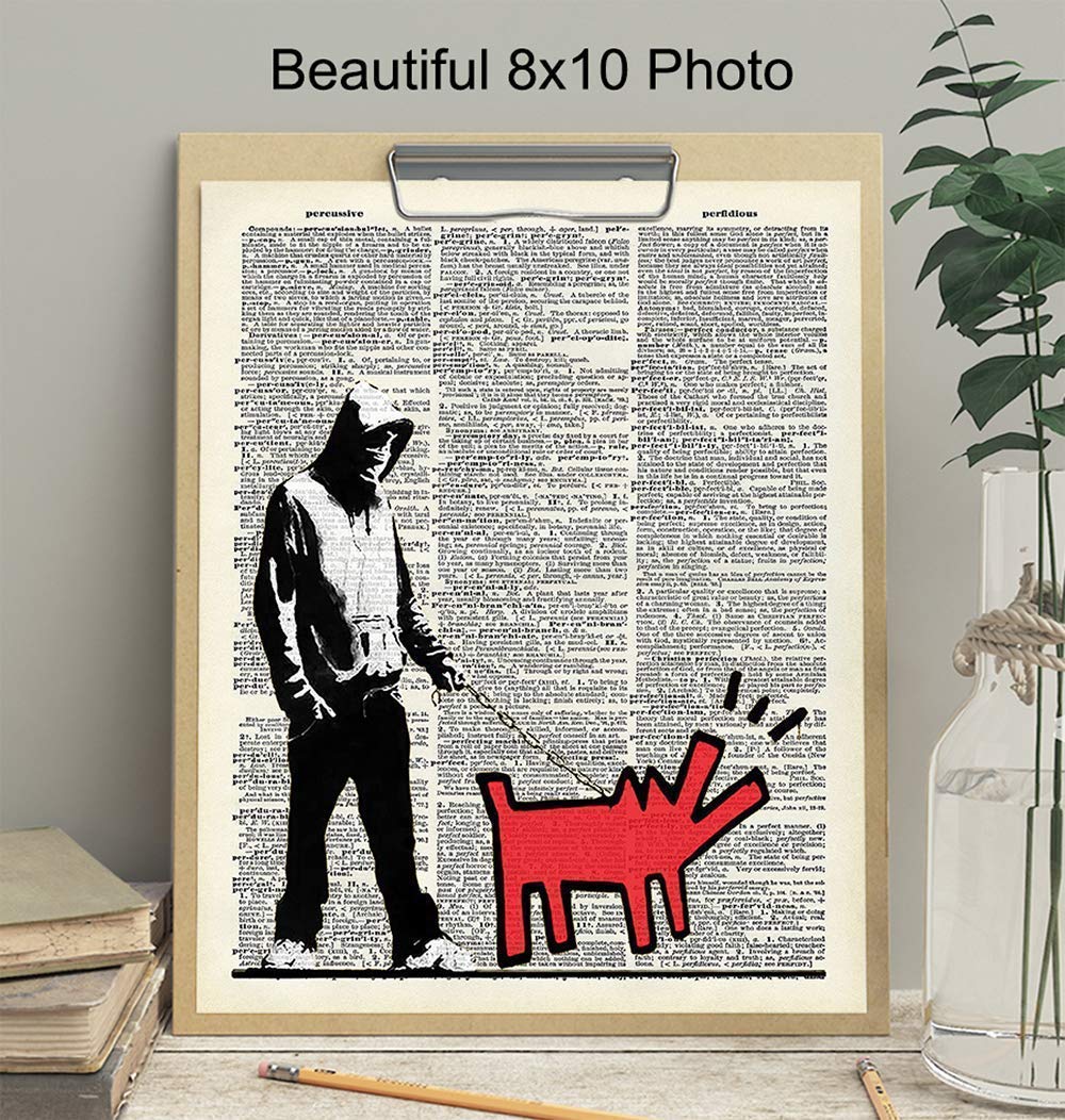Banksy Graffiti 8x10 Wall Decor Picture - Modern Art Poster for Home P763