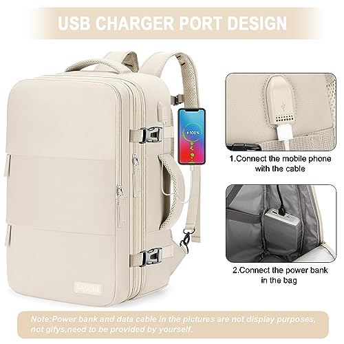 Carry On Backpack 42L Flight Approved Travel Laptop Backpack J918