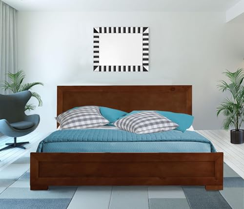 Oxford Platform Bed Frame Cherry King J2660