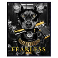 Masculine Bedroom Decor for Men - Home Gym Decor - Black Office Decor - Success Wall Decor - Man Cave Signs - Executive Office Decor - Boss Gifts - Motivational Quotes Wall Decor - Manly Wall Decor