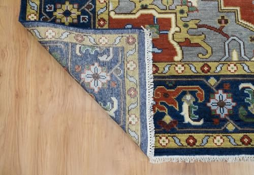 Handmade Turkish Oushak Rug 12x18 ft Multicolor Wool I25700