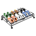 Under Bed Shoe Storage Organizer, Rolling Under Bed Storage Containers with Wheels, Under Bed Shoe Organizer Drawer Space Saving for bedroom