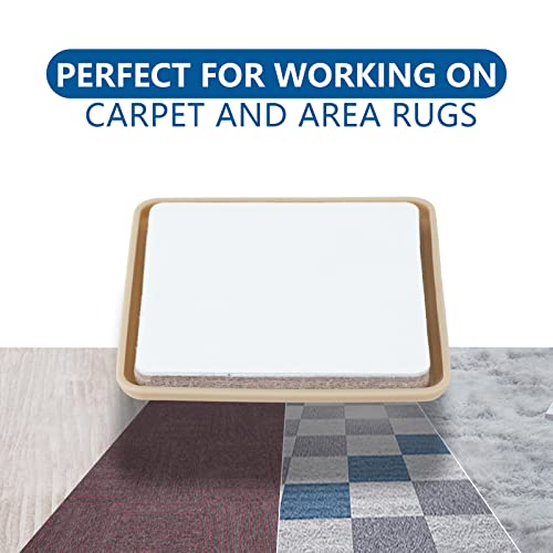 Self-Adhesive Furniture Slider 2.5Inch for Carpet, 16 Pieces G69366