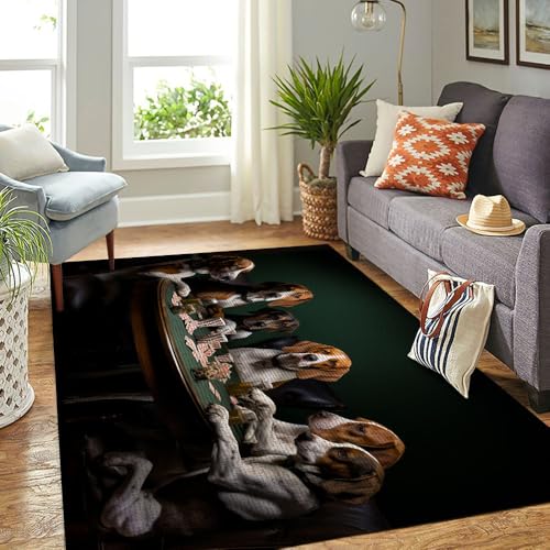 Nova Scotia Duck Tolling Retriever Dog Rug, Wild Animals Prints Area Rug, Custom Size K2188
