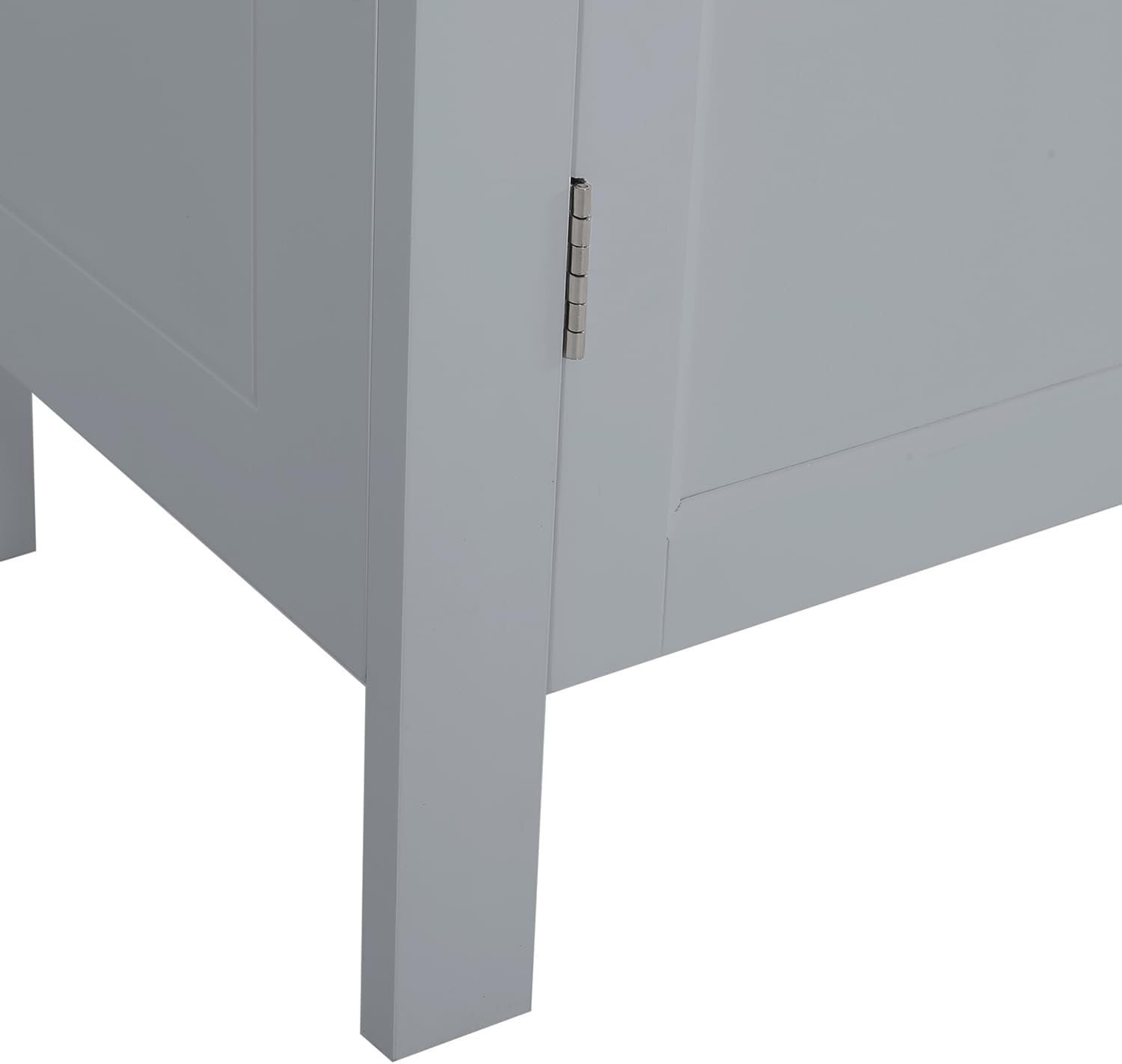 Wooden Bathroom Floor Cabinet with Drawer and Adjustable Shelf Z8140