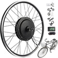 Electric Bike Conversion Kit,48V 1000W/1500W Ebike Conversion Kit,16"/20"/24"/26"/27.5"/28"/29"/700C Rear Wheel Ebike Wheel Electric Bicycle Hub Motor Kit