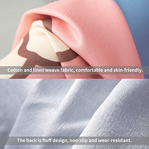 Sofa Covers Forest Slipcovers Soft Tassel Sectional Couch Protector for Pets Kids P417