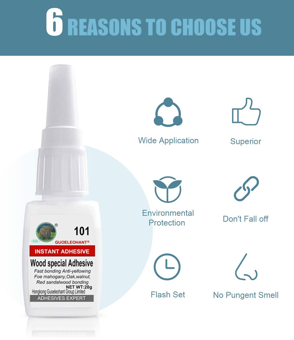 Wood Glue 20g for Wood, Furniture, Crafts M43016